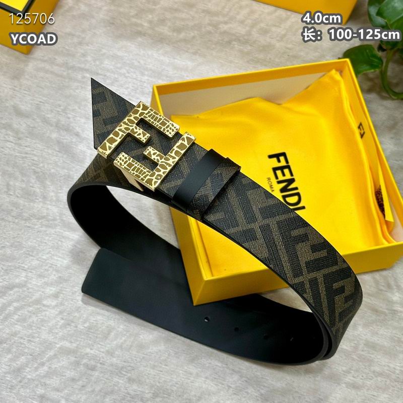Fendi belt 40mmX100-125cm  8L24